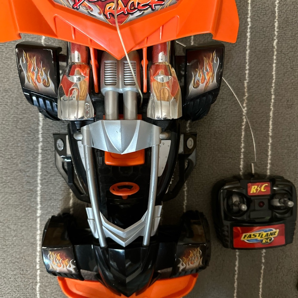 X-Racer Orange and Black RC Car